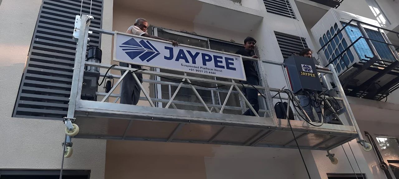 Rope suspended Platform Hoist
